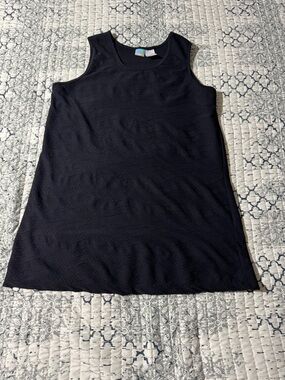Le Cove Black Swim Cover Up Dress Ladies XL